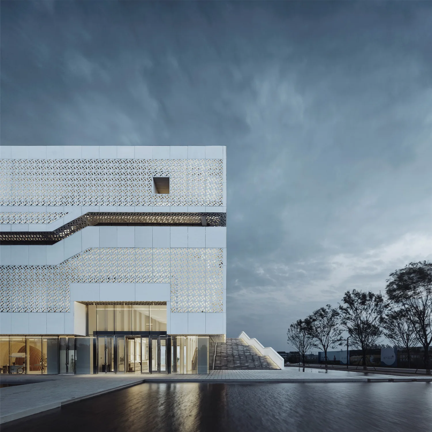 BIM Architecture | Rural Ideal of "Square Warehouse and Round Grain", Haimen Yungu Agricultural Exhibition Hall/ad