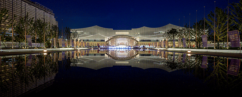BIM Architecture | Changsha International Convention Center - Bai Tao Lansen collaborates with Academician He Jingtang's team to create a new business card for the city/Bai Tao Lansen
