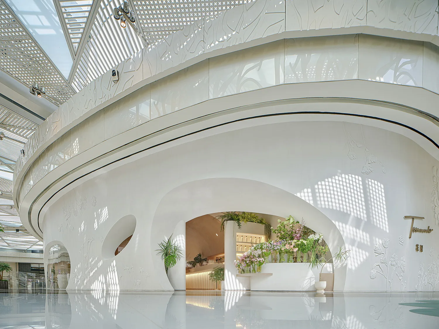 BIM Architecture | Flower Kitchen Designer "She" and His Ninth Love/Liang Zhu Design Firm