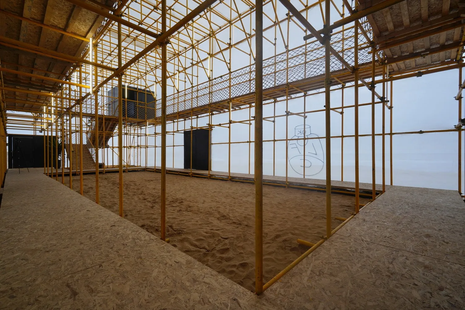 BIM Architecture | Huang Shen Er Space - Anaya Drama Festival "Migratory Bird 300" Beach Temporary Art Museum/Hemu Architecture Studio