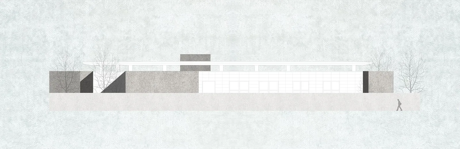 BIM Architecture | Ceramic Red Memory Hall Renovation/One Studio