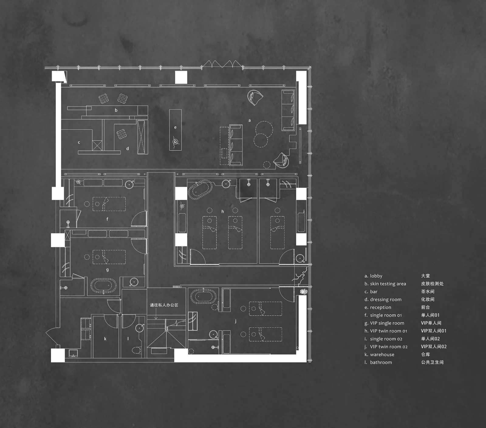 BIM Architecture | 1987 · Lan Beauty Anti Aging Center, a "sanctuary" hidden in the city/Hangzhou Wangweihang Interior Design Co., Ltd