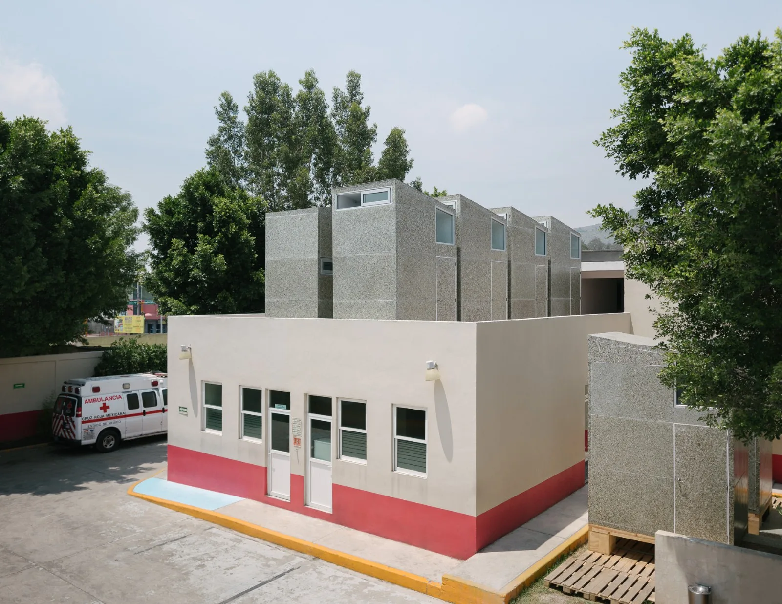 BIM Architecture | Module Cabin, Temporary Space for Medical Staff/Revolution