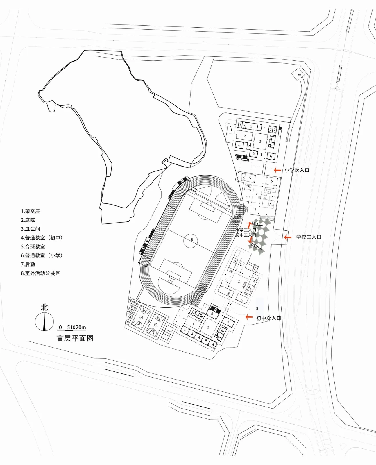 BIM Architecture | Forest Park+, Shared Vertical Campus | Chongqing Baixi Campus Nine Year Integrated School Plan/China Machinery United Engineering Co., Ltd