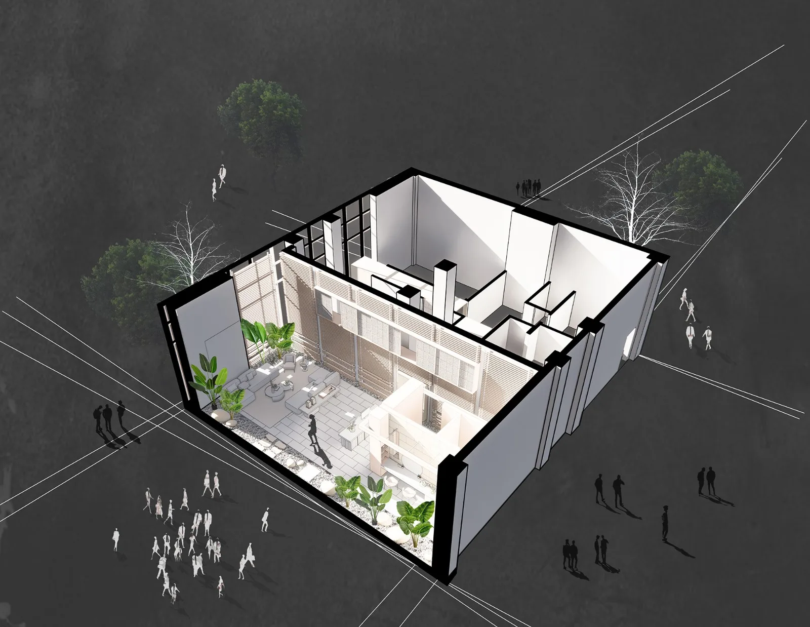 BIM Architecture | 1987 · Lan Beauty Anti Aging Center, a "sanctuary" hidden in the city/Hangzhou Wangweihang Interior Design Co., Ltd