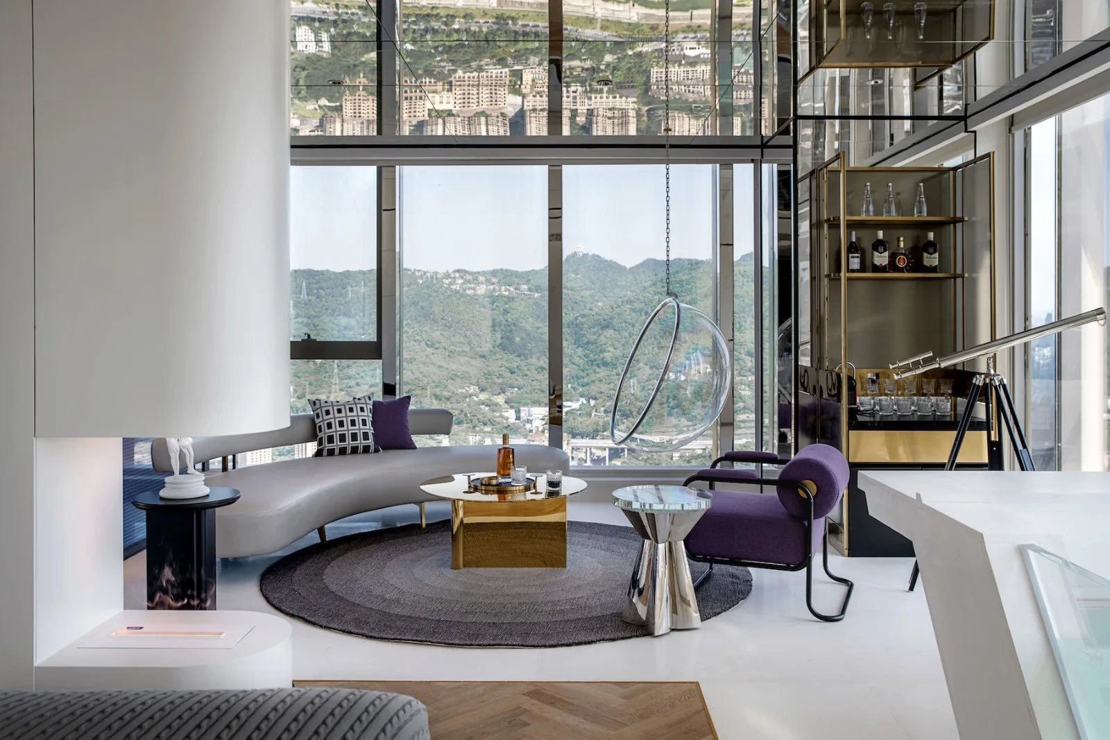BIM Architecture | ISEYA Floating Cloud High Altitude Hotel [Chaotianmen Flagship Store]/Preaching Space Design