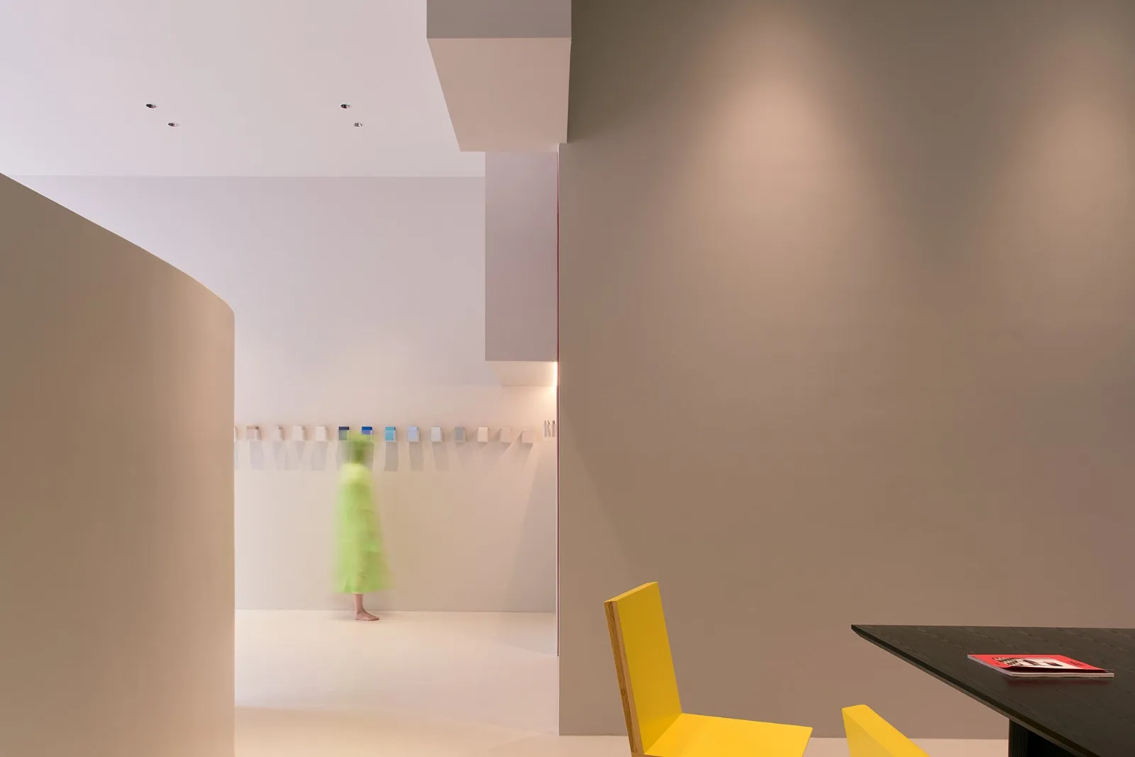 BIM Architecture | Benjamin Moore Coatings Jinhua Experience Center, a random spatial experiment of color explosion/NDB Design's new work