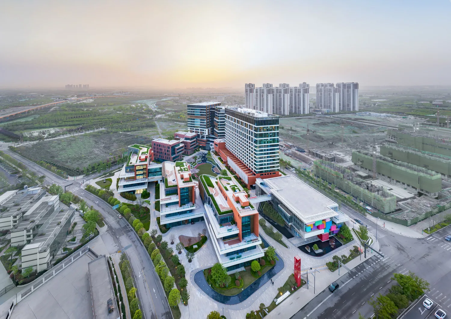 BIM Architecture | Telling Stories with Place - Xixian New Area International Cultural and Creative Town/Zhongheng Design
