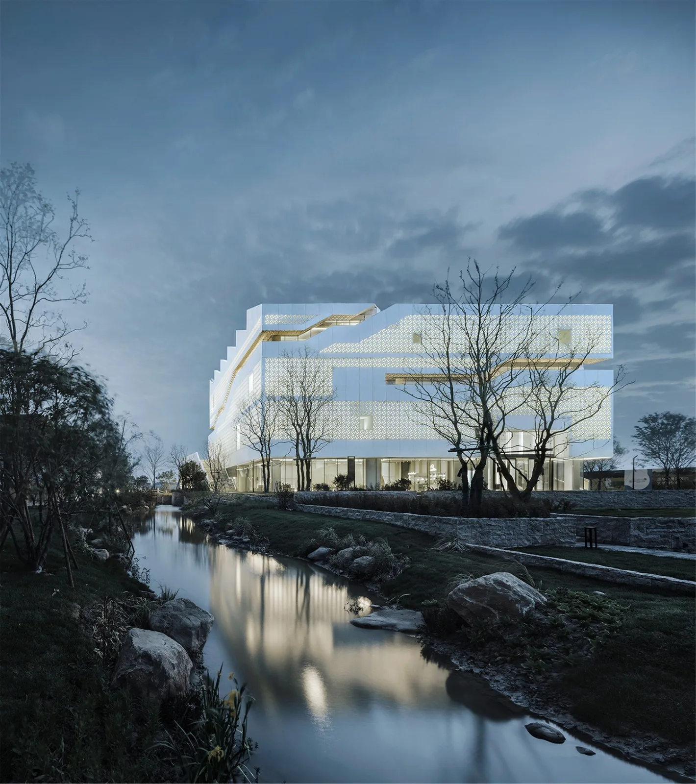 BIM Architecture | Rural Ideal of "Square Warehouse and Round Grain", Haimen Yungu Agricultural Exhibition Hall/ad