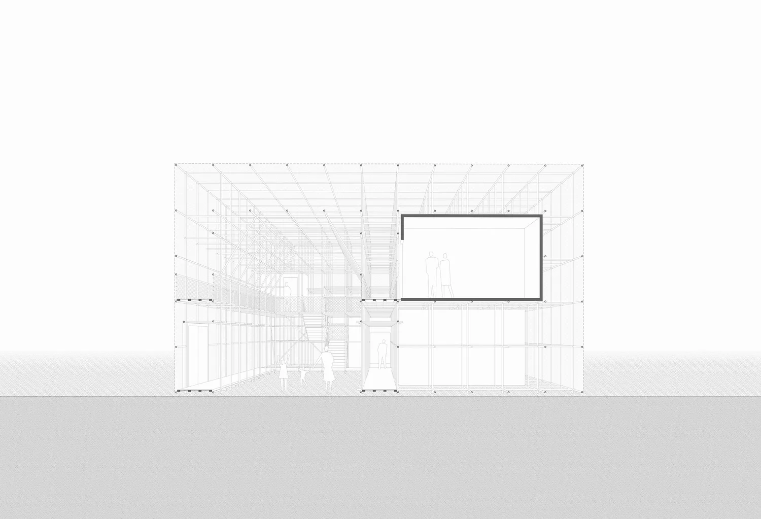BIM Architecture | Huang Shen Er Space - Anaya Drama Festival "Migratory Bird 300" Beach Temporary Art Museum/Hemu Architecture Studio