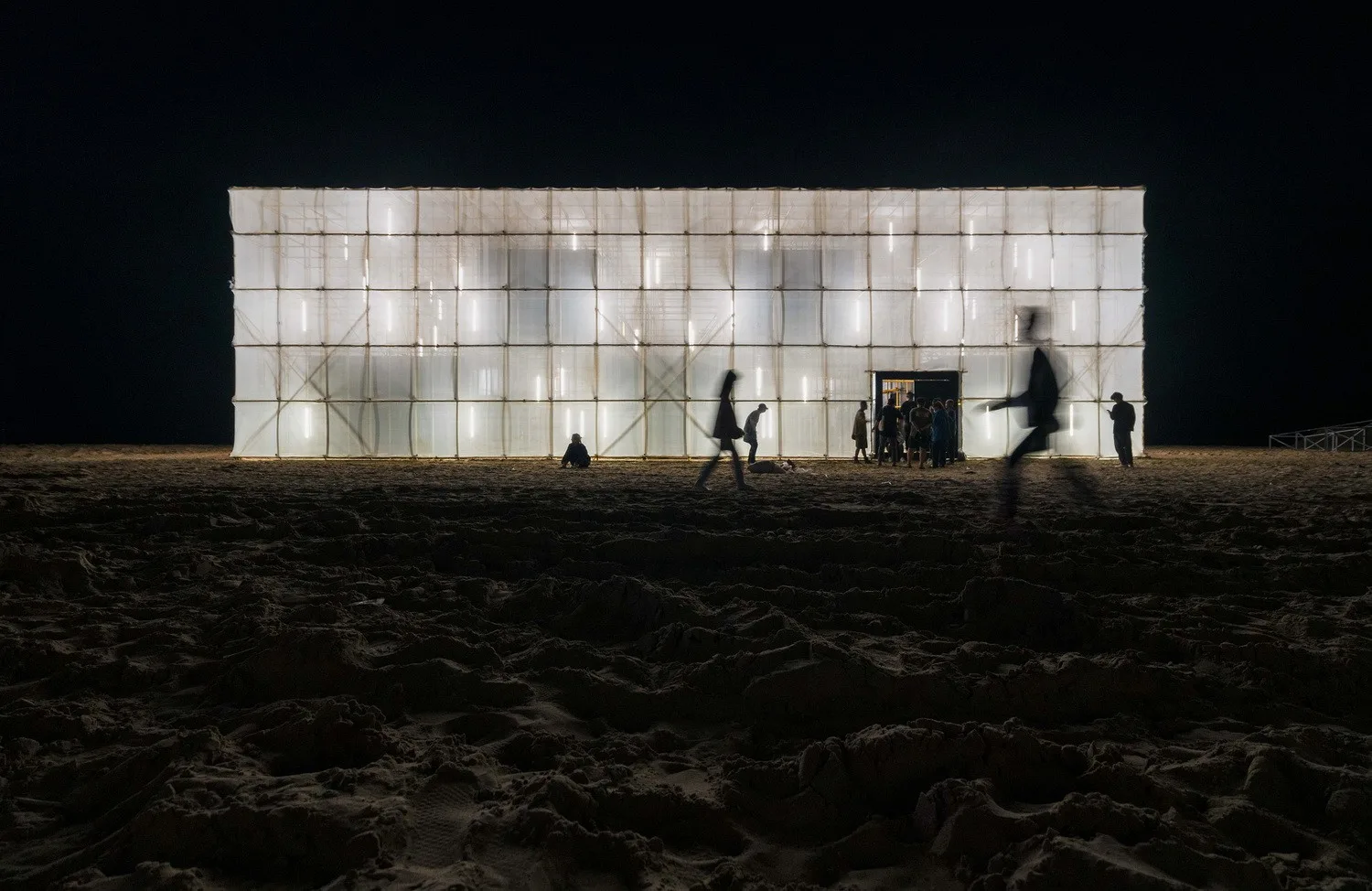 BIM Architecture | Huang Shen Er Space - Anaya Drama Festival "Migratory Bird 300" Beach Temporary Art Museum/Hemu Architecture Studio