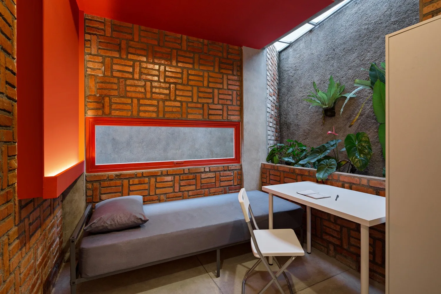 BIM Architecture | 'Gradually Stacking' Red Zone Boarding Apartments/Ismail Solehudin Architecture