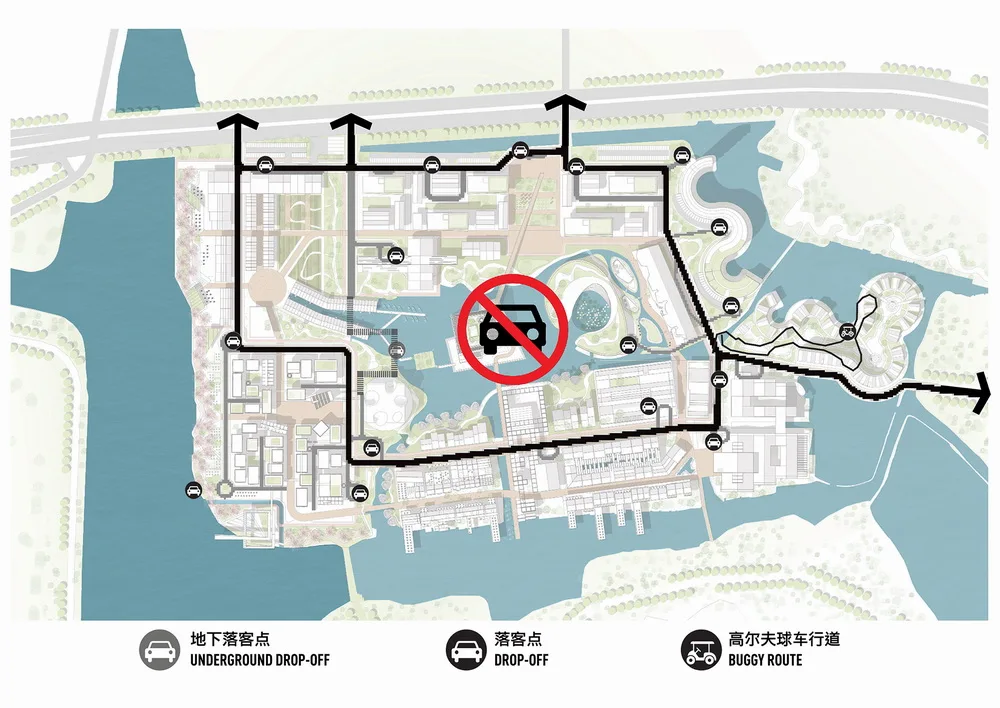 Peripheral Vehicle Route