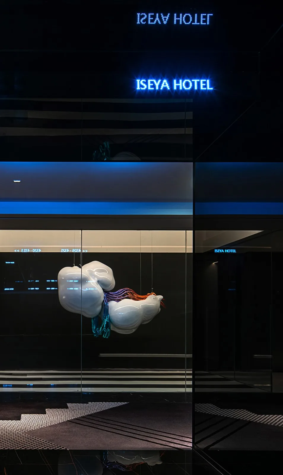 BIM Architecture | ISEYA Floating Cloud High Altitude Hotel [Chaotianmen Flagship Store]/Preaching Space Design