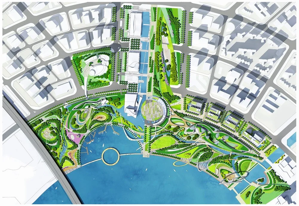 BIM Architecture | Lighting up the "Pearl" of the City: Architectural Design of the East Bank Cluster of Shenzhen Bao'an Happy Harbor/Laguarda. Low Architects