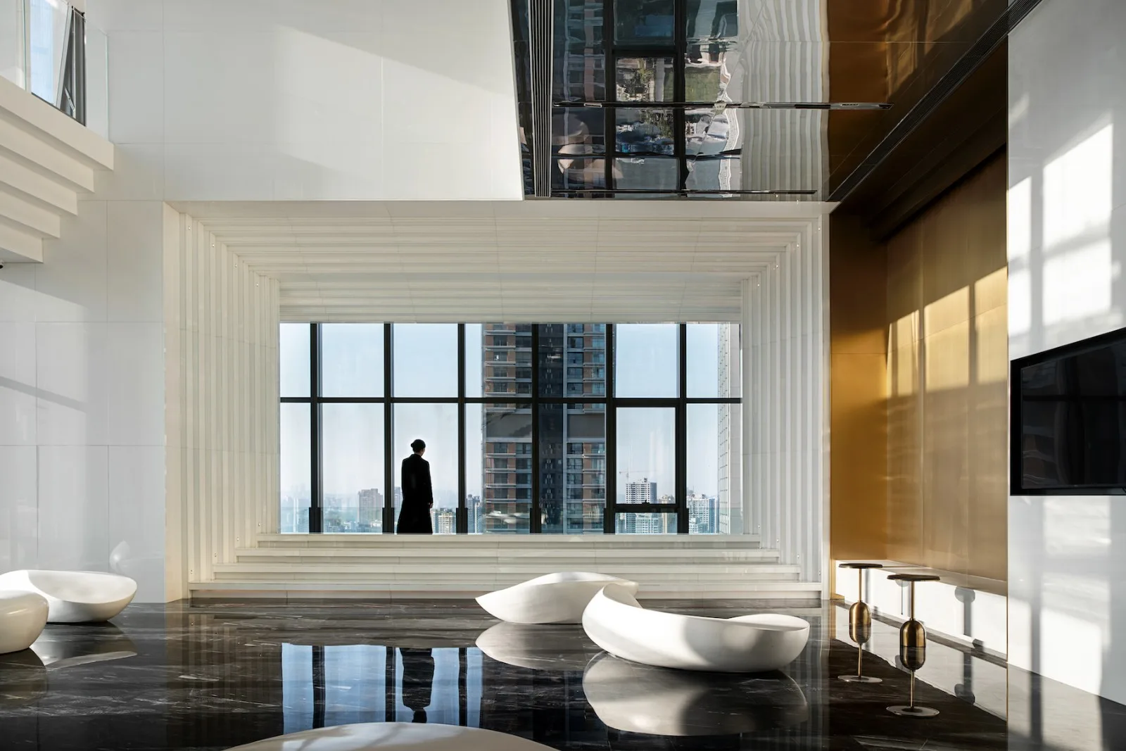 BIM Architecture | ISEYA Floating Cloud High Altitude Hotel [Chaotianmen Flagship Store]/Preaching Space Design