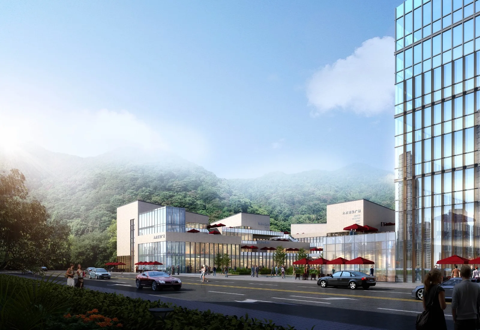 BIM Architecture | Living Container in Innovation Valley/Beijing Longyuan Kejian Architectural Design Co., Ltd