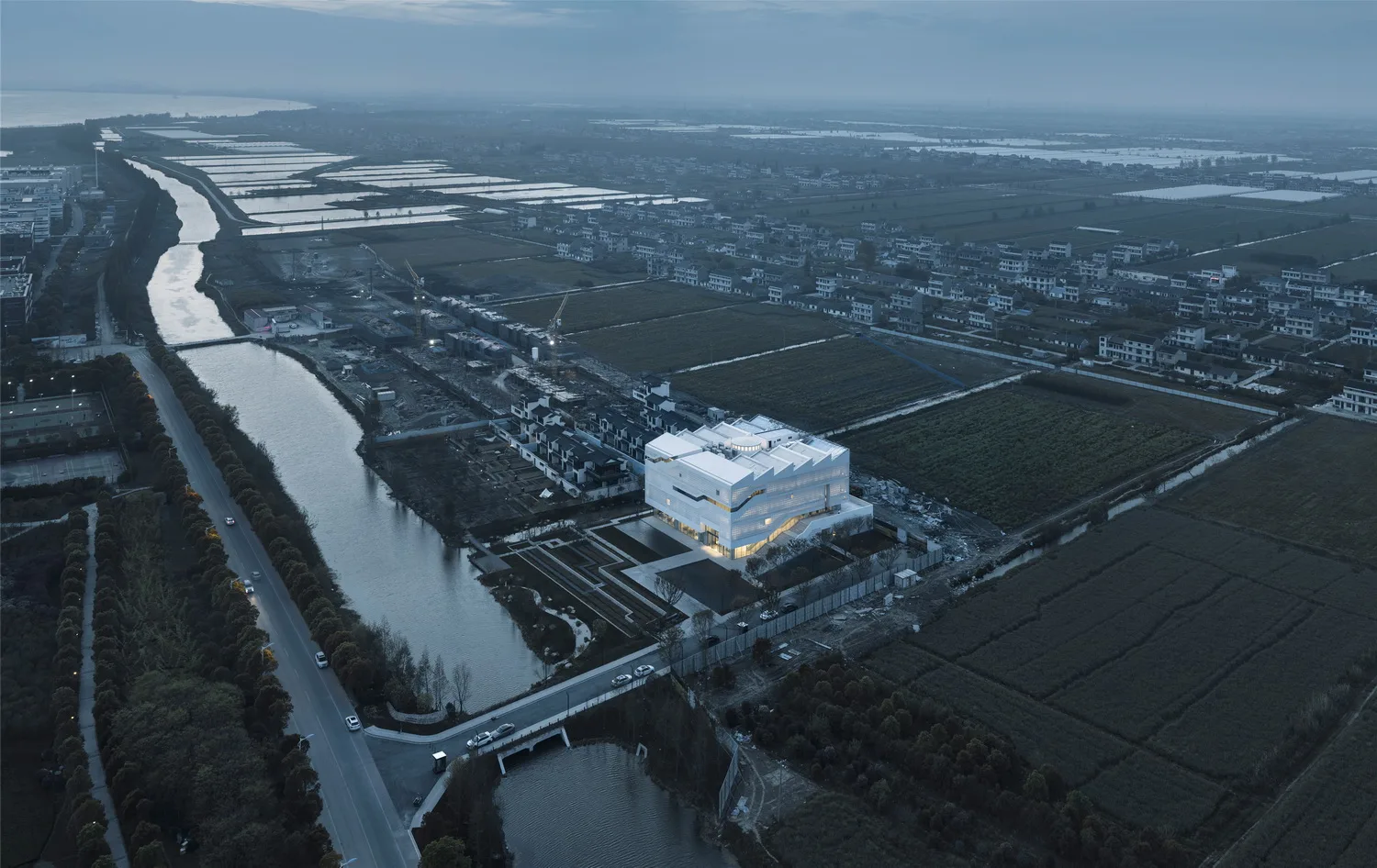 BIM Architecture | Rural Ideal of "Square Warehouse and Round Grain", Haimen Yungu Agricultural Exhibition Hall/ad