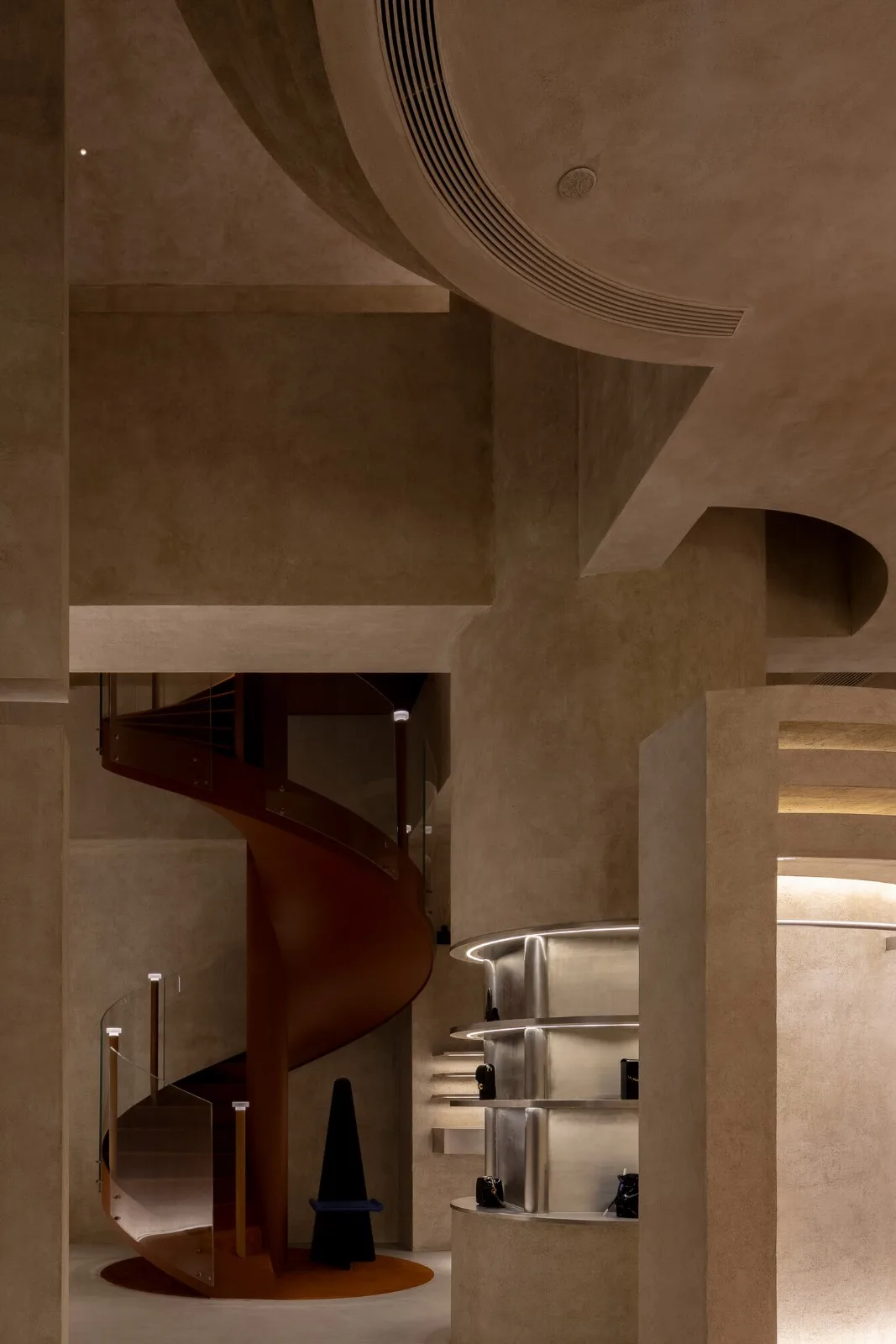 BIM Architecture | Vintage Futurist Buying Shop AUDREY/Liang Architecture Design Firm