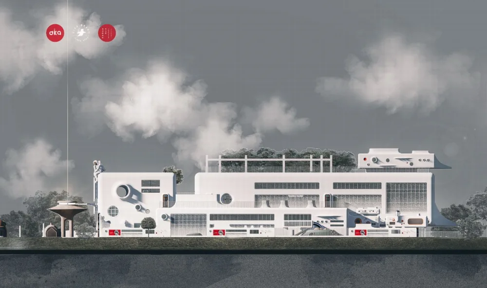 BIM Architecture | Nanchong · Futurist International Kindergarten/DIKA Under Construction Project