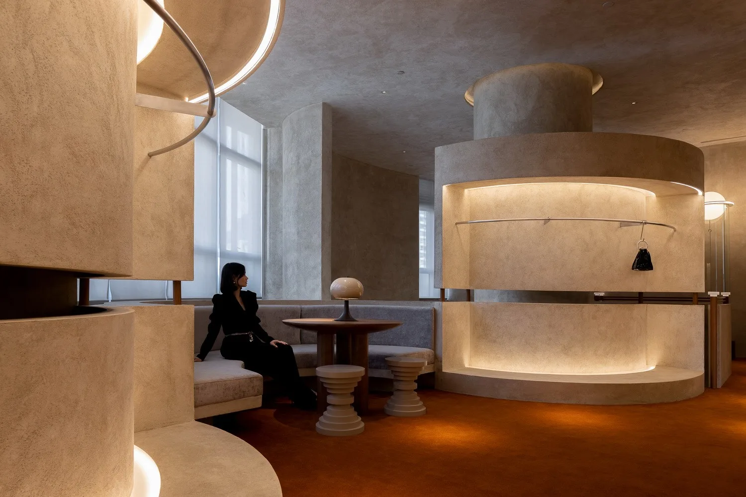 BIM Architecture | Vintage Futurist Buying Shop AUDREY/Liang Architecture Design Firm