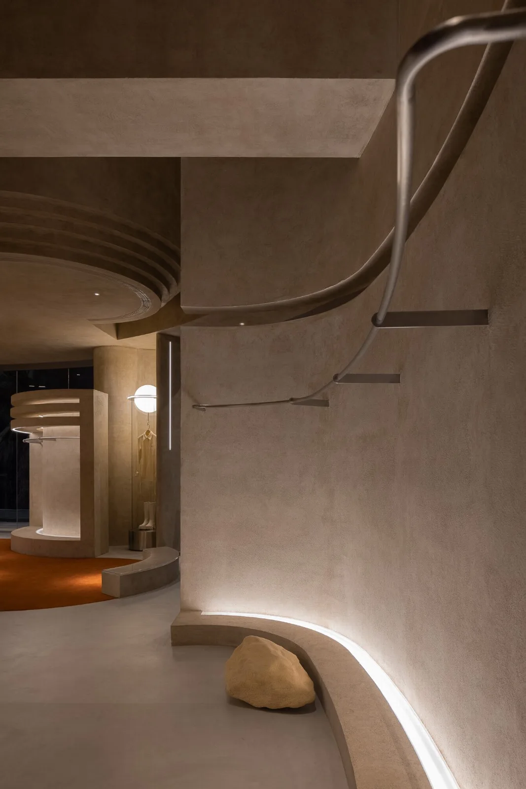 BIM Architecture | Vintage Futurist Buying Shop AUDREY/Liang Architecture Design Firm