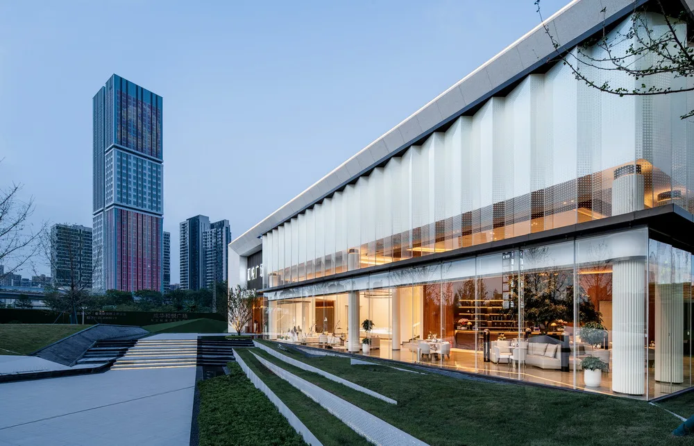 BIM Architecture | Chengdu Chenghua Heyue Plaza Marketing Center/Hanjia Southwest Institute