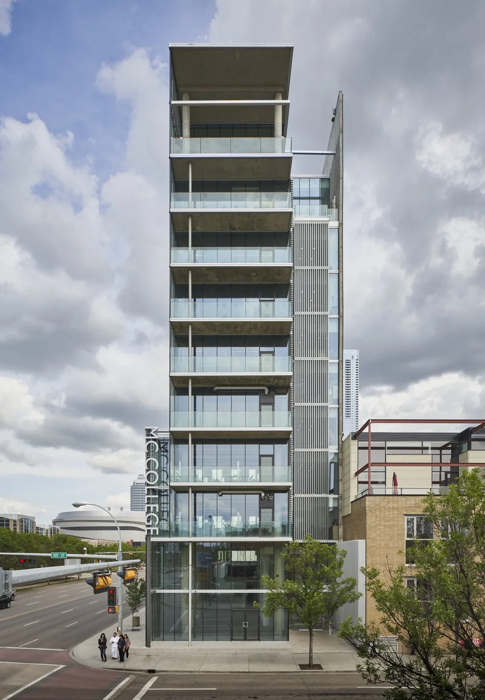 BIM Architecture | Edge Office Building, Solar Panels Covered Facade/Dub Architects