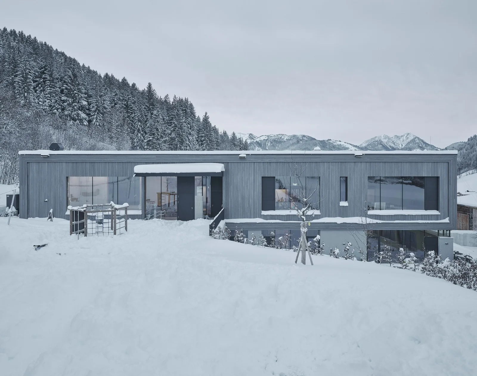 BIM Architecture | Nursery and daycare in Wildschnau/Unisono Architekten+Kraft: Werk Architektur