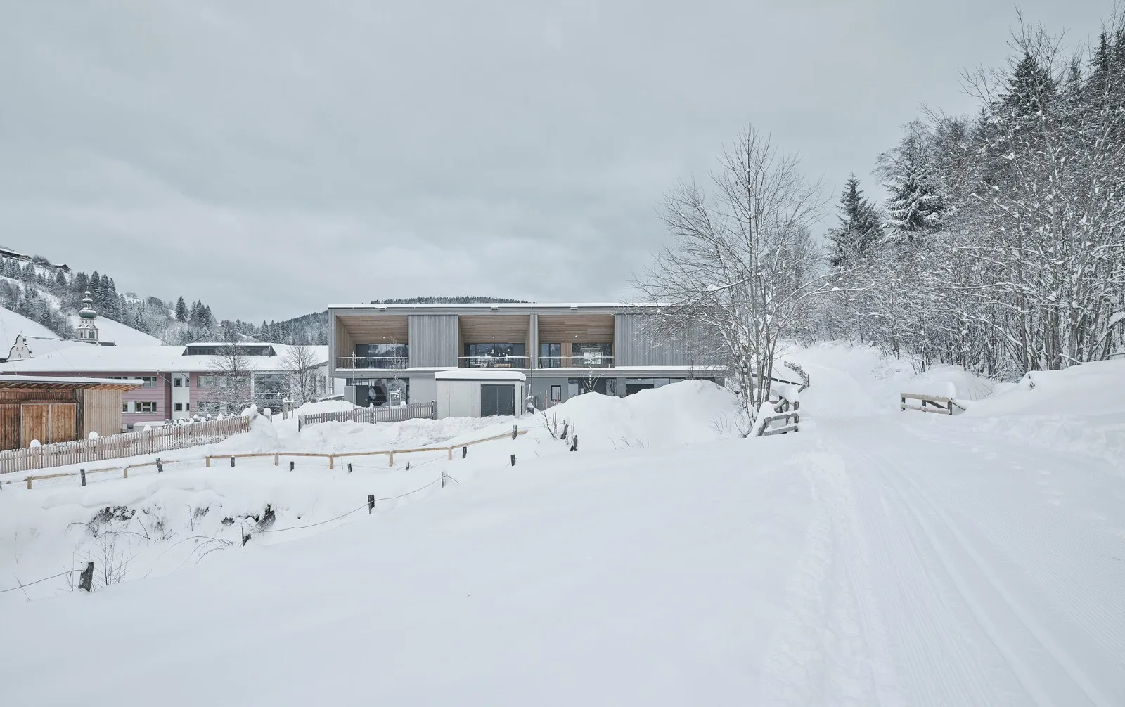 BIM Architecture | Nursery and daycare in Wildschnau/Unisono Architekten+Kraft: Werk Architektur