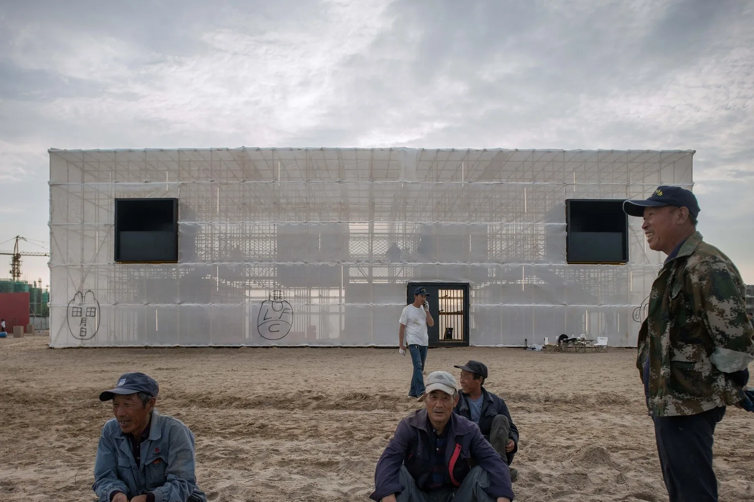 BIM Architecture | Huang Shen Er Space - Anaya Drama Festival "Migratory Bird 300" Beach Temporary Art Museum/Hemu Architecture Studio