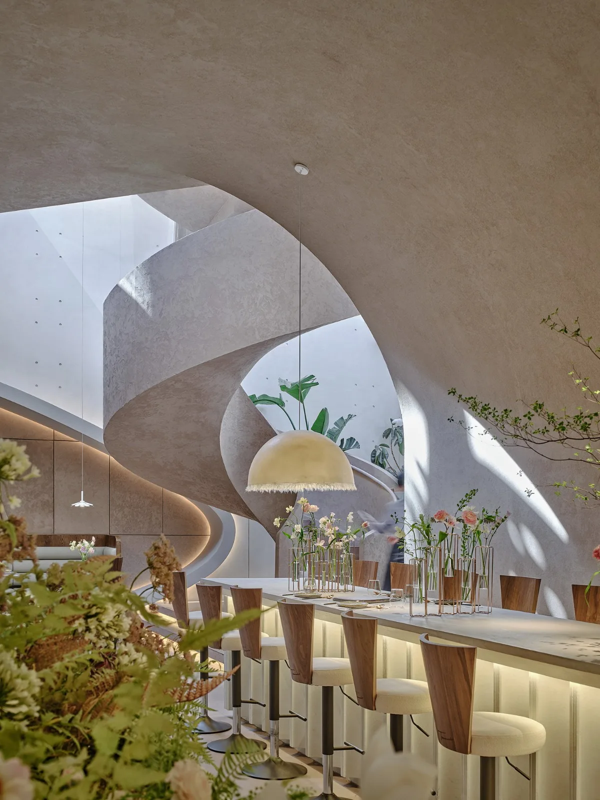 BIM Architecture | Flower Kitchen Designer "She" and His Ninth Love/Liang Zhu Design Firm