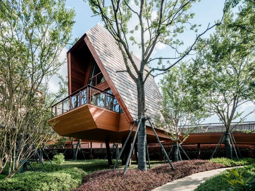 BIM Architecture | Lebei Tree House/AOE Construction Team