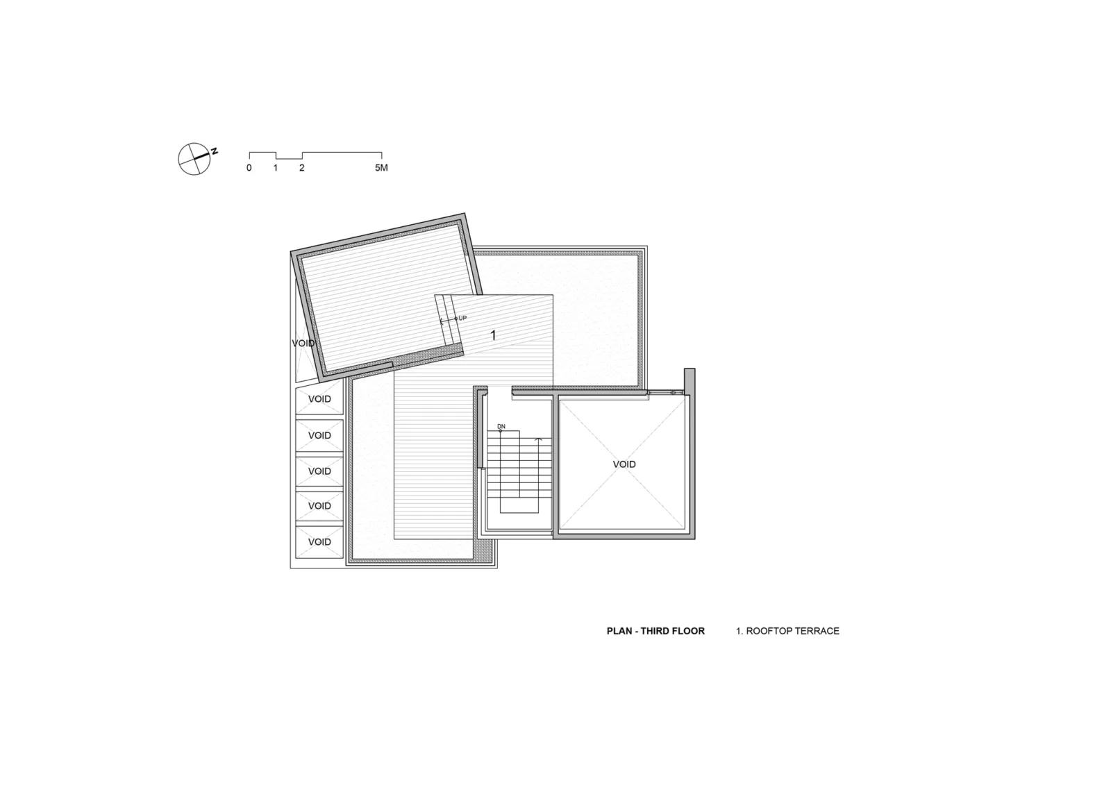Fourth floor plan | BIM Architecture | L.M Residential/DESIGN GROUP COLLABO