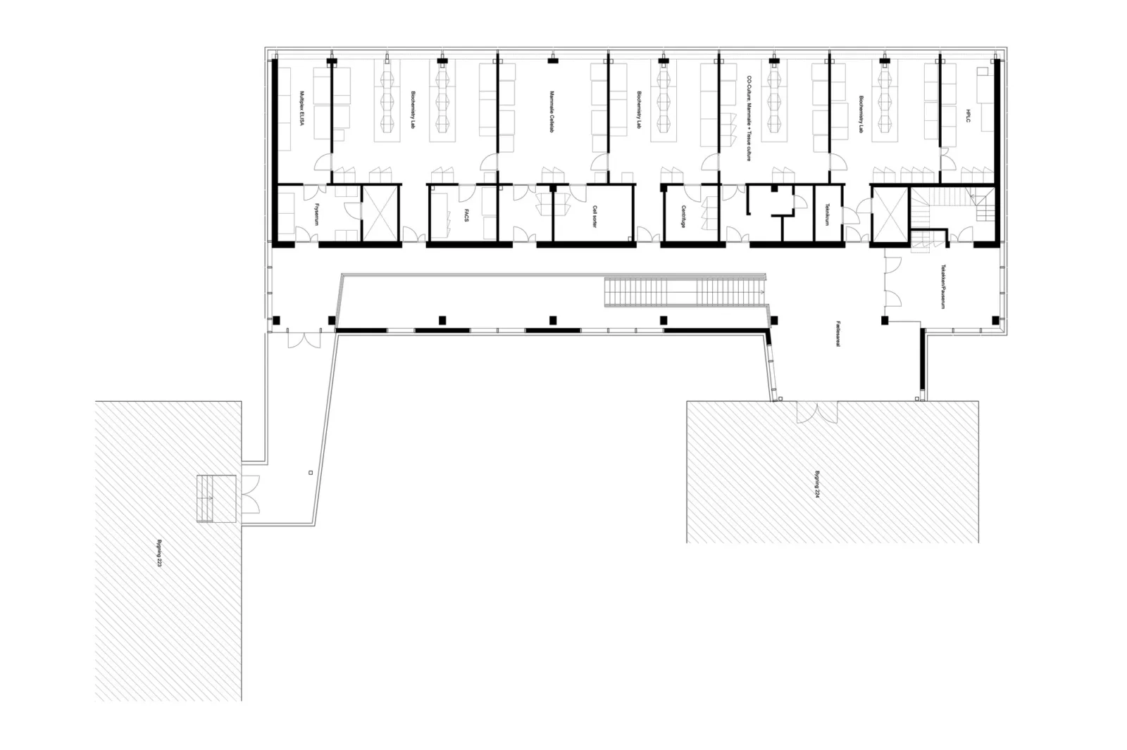 BIM Architecture | Bioengineering Research Laboratory Building at Technical University of Denmark/Mikkelsen Architects