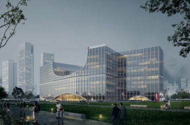 BIM Architecture: Creating a Healthy Living Space Between City and River at Shanghai East Regional Medical Center by EMANARC Swiss Ruimeng Design-BIM WORLD