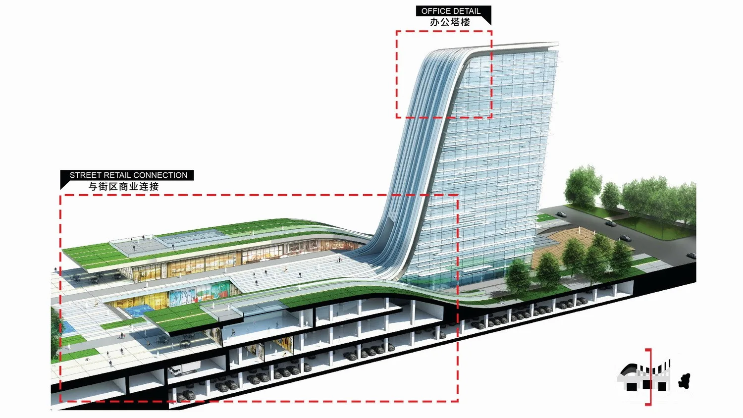 BIM Architecture | Jining Cultural Center Phase III/Laguarda. Low Architects (LLA)