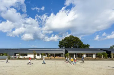BIM Architecture: OM Kindergarten by Hibino Design, Children's City, and KIDS DESIGN LABO-BIM WORLD