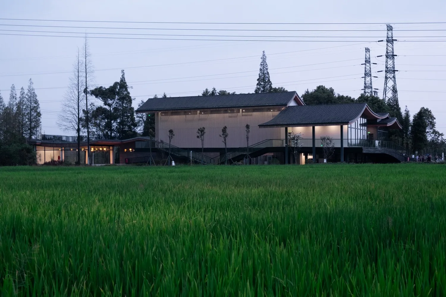 BIM Architecture | The Best Grain and Oil in the Fields - A Courtyard on the Farmland, a Paradise in the Village/Xiaoyin Architecture Firm
