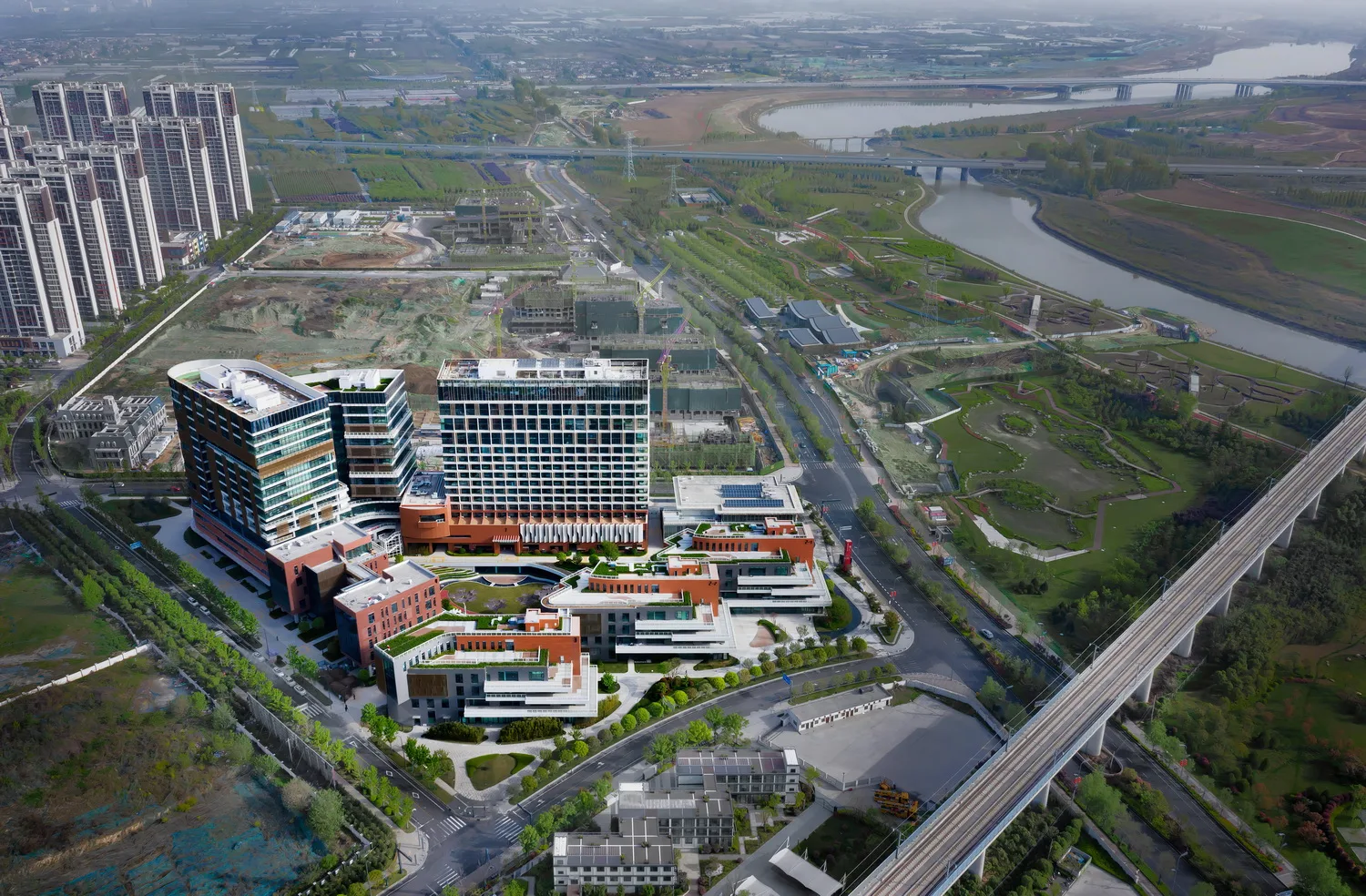 BIM Architecture | Telling Stories with Place - Xixian New Area International Cultural and Creative Town/Zhongheng Design