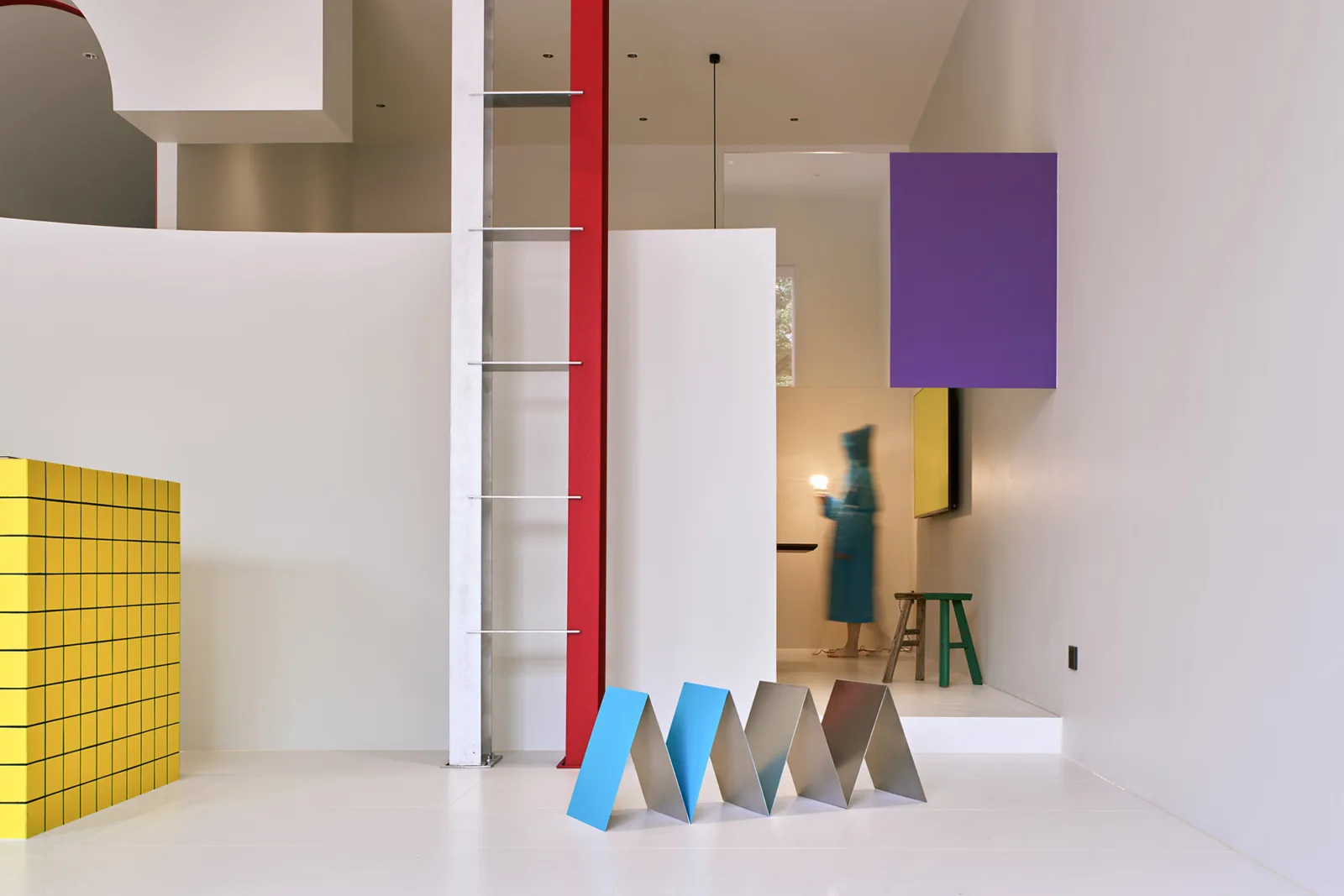 BIM Architecture | Benjamin Moore Coatings Jinhua Experience Center, a random spatial experiment of color explosion/NDB Design's new work