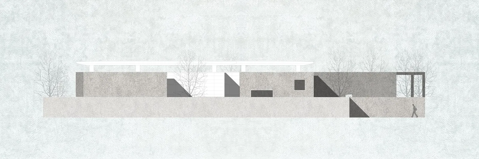 BIM Architecture | Ceramic Red Memory Hall Renovation/One Studio