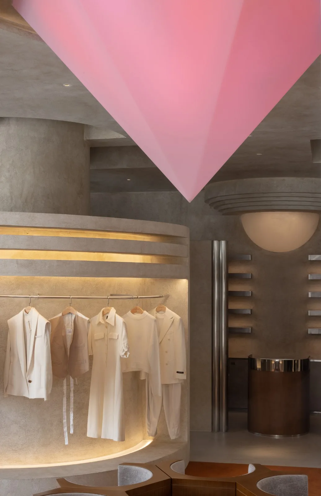 BIM Architecture | Vintage Futurist Buying Shop AUDREY/Liang Architecture Design Firm