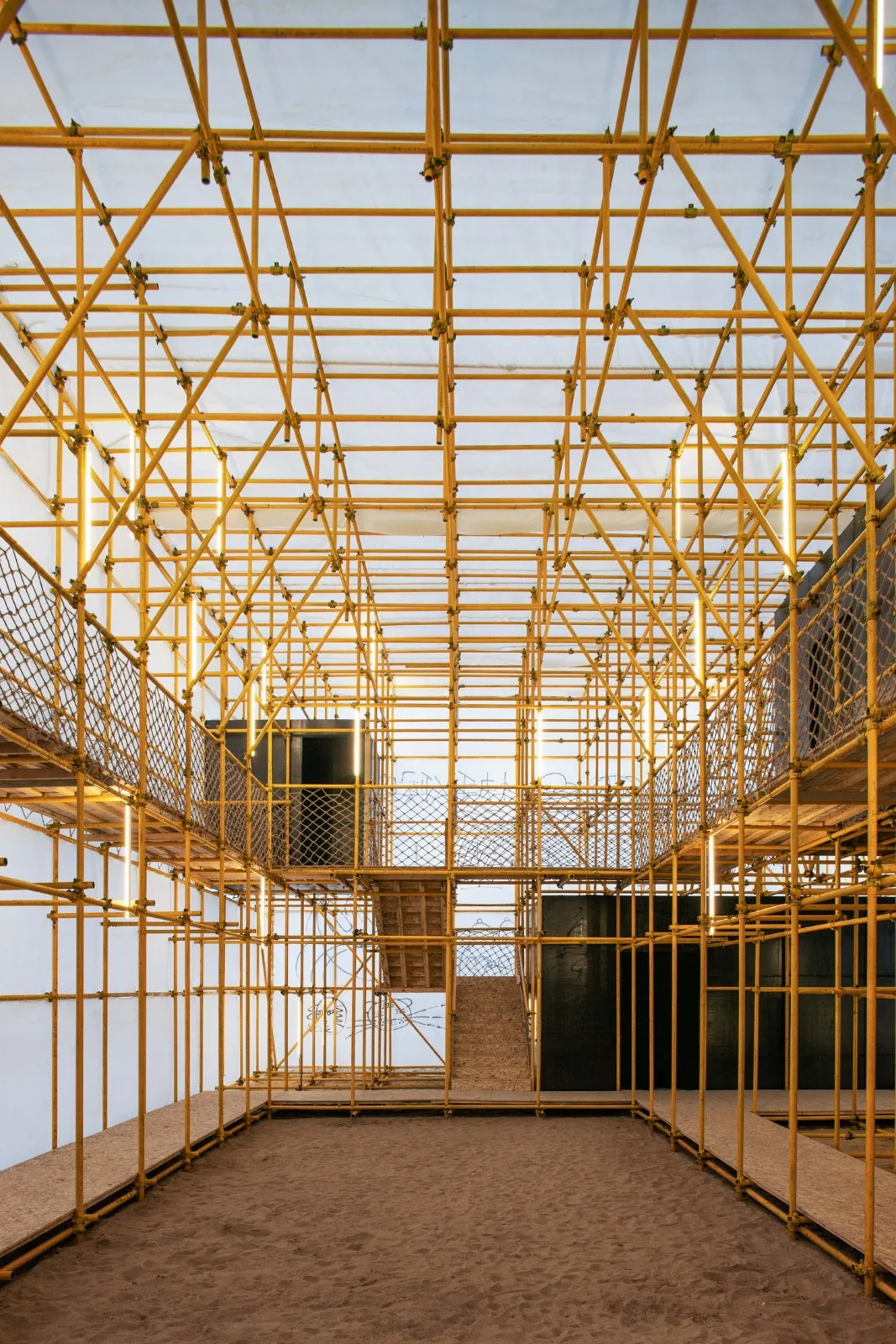 BIM Architecture | Huang Shen Er Space - Anaya Drama Festival "Migratory Bird 300" Beach Temporary Art Museum/Hemu Architecture Studio