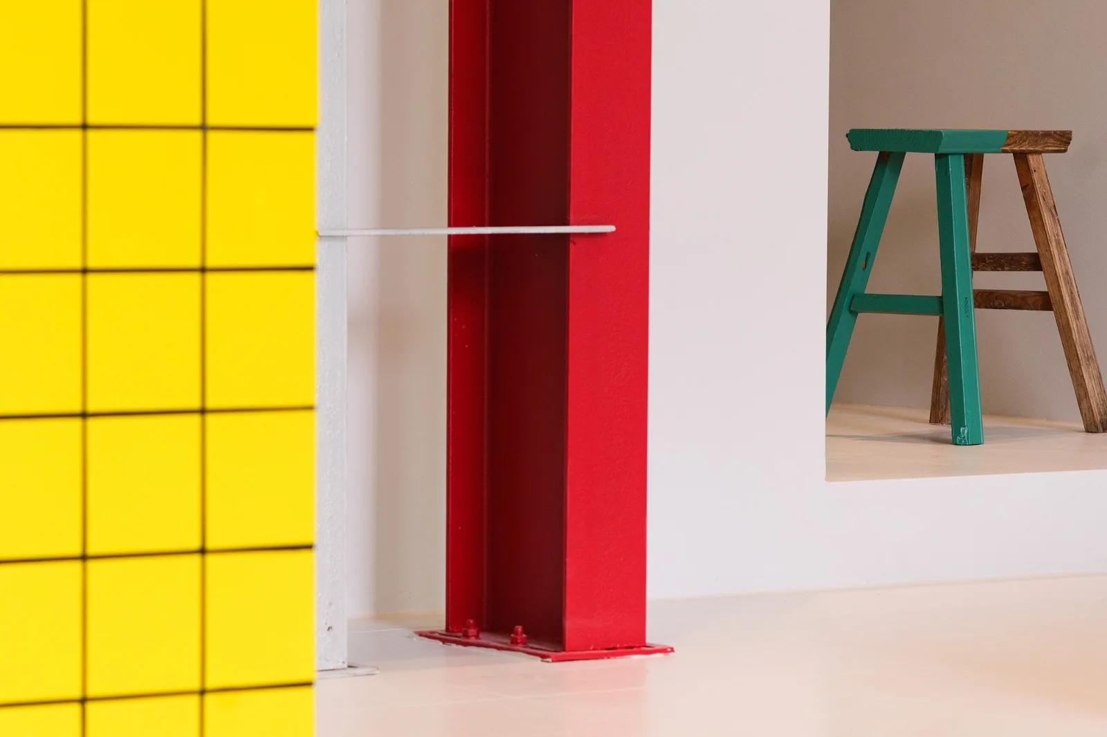 BIM Architecture | Benjamin Moore Coatings Jinhua Experience Center, a random spatial experiment of color explosion/NDB Design's new work