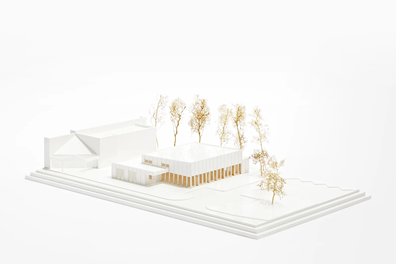 Model diagram of Pierre Chevet Sports Center