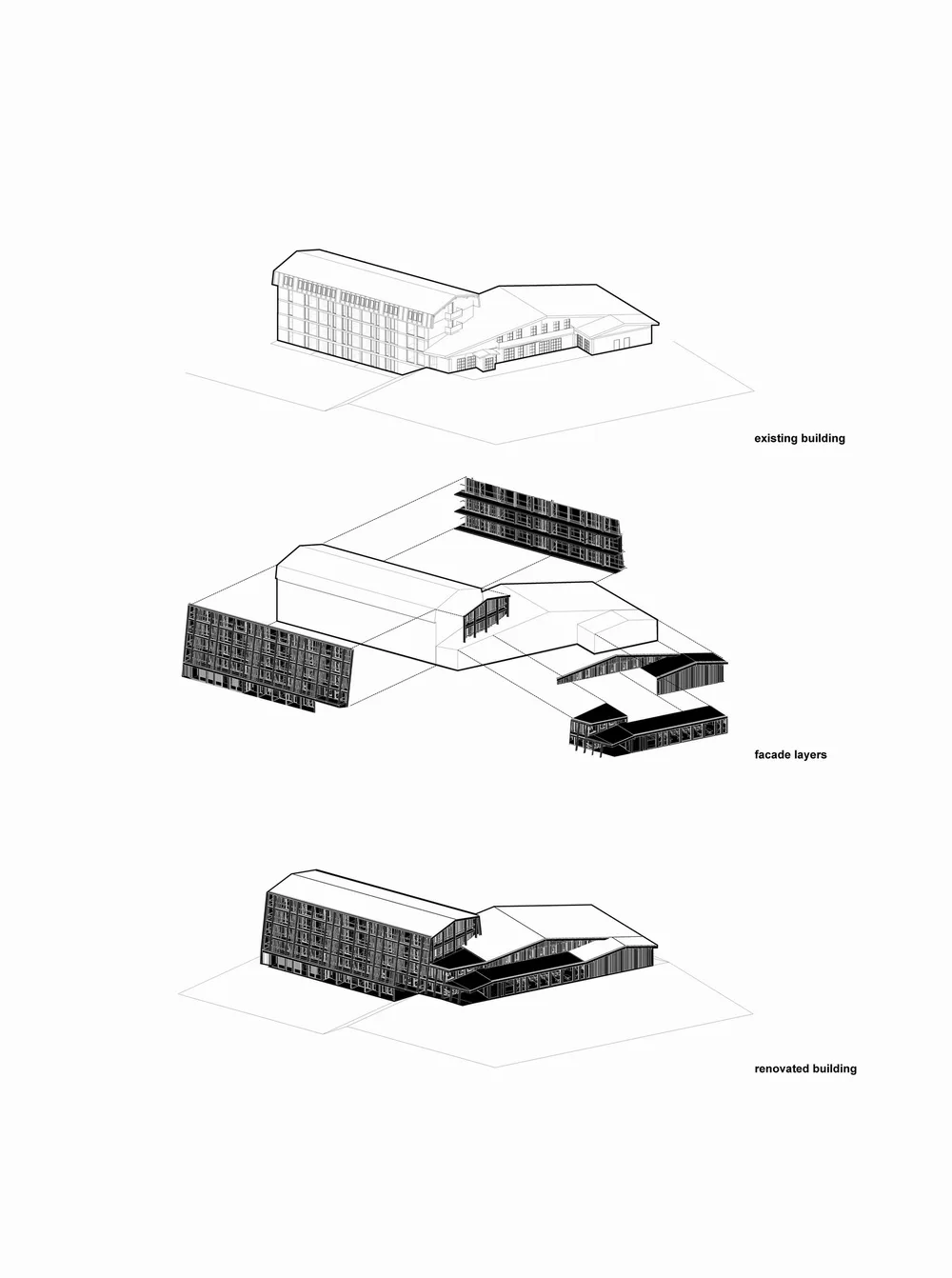BIM Architecture | Bohinj Hotel Reconstruction, Cultural Heritage/OFIS Architects