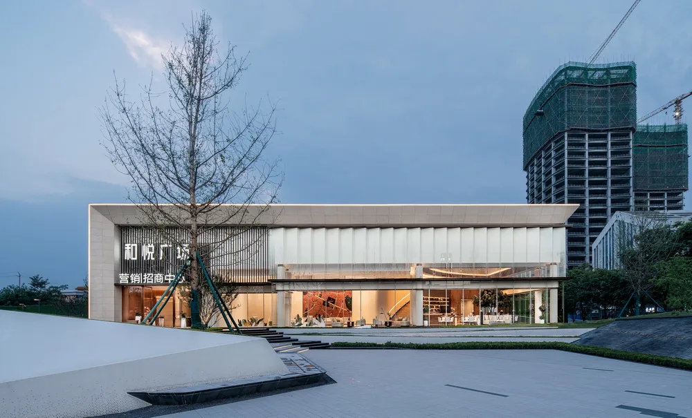 BIM Architecture | Chengdu Chenghua Heyue Plaza Marketing Center/Hanjia Southwest Institute