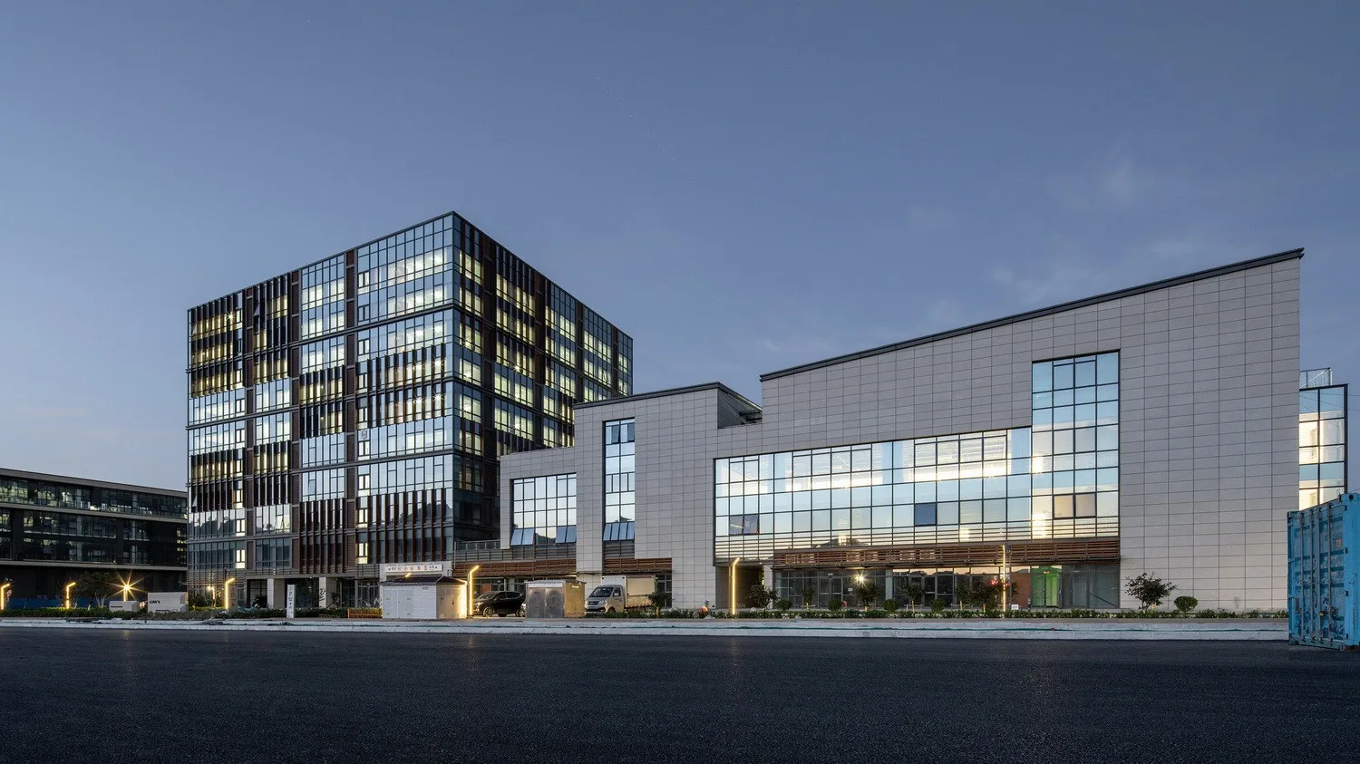 BIM Architecture | Living Container in Innovation Valley/Beijing Longyuan Kejian Architectural Design Co., Ltd