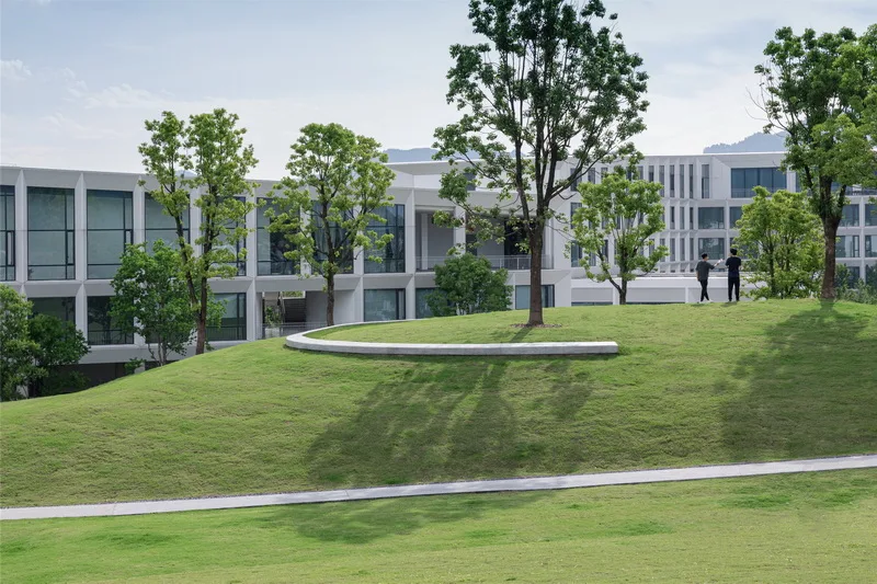 BIM architecture | Space shaping in line with the trend, designed by Zhejiang Jiande Airport Aviation Industry University Research Base/Gad Jiedi